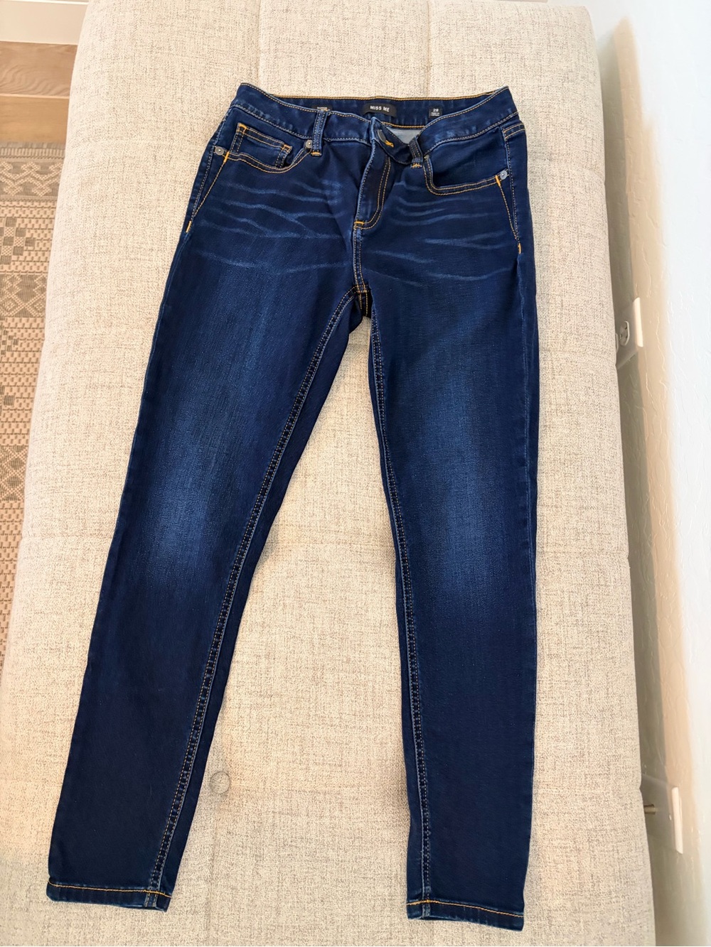 Miss Me High-waist Stretch Skinny Jeans Sz 28